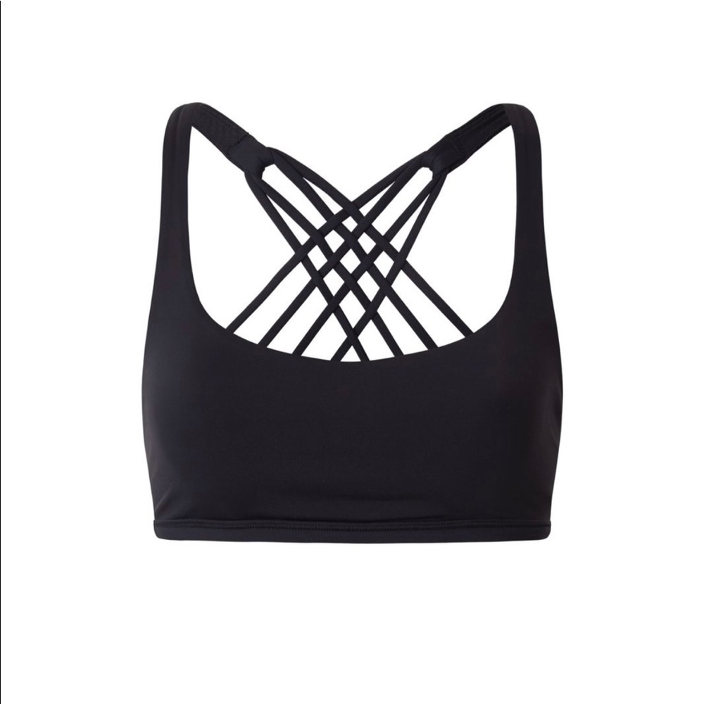 Lululemon sports bra size 6 black